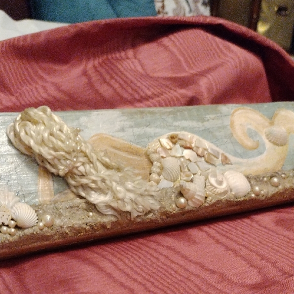 Seashell Mermaid Custom Wall Art - Picture 7 of 7